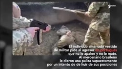 FALSO: Los soldados ucranianos dieron una paliza a un legionario brasileño