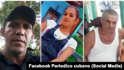 Yoeldris Leyva Aguilar, Yinet Labañino Acosta y el presunto agresor Justo Matos Castillo