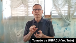 José Daniel Ferrer, en su casa en Santiago de Cuba.