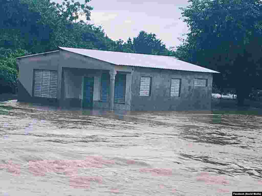 Inundaciones este fin de semana en Sagua la Grande, Villa Clara.