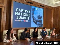 Cumbre de las Naciones Cautivas, organizada por la Fundación Memorial Víctimas del Comunismo, Washington D.C., 14 de julio del 2025.