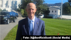 Senador republicano por Florida Rick Scott.