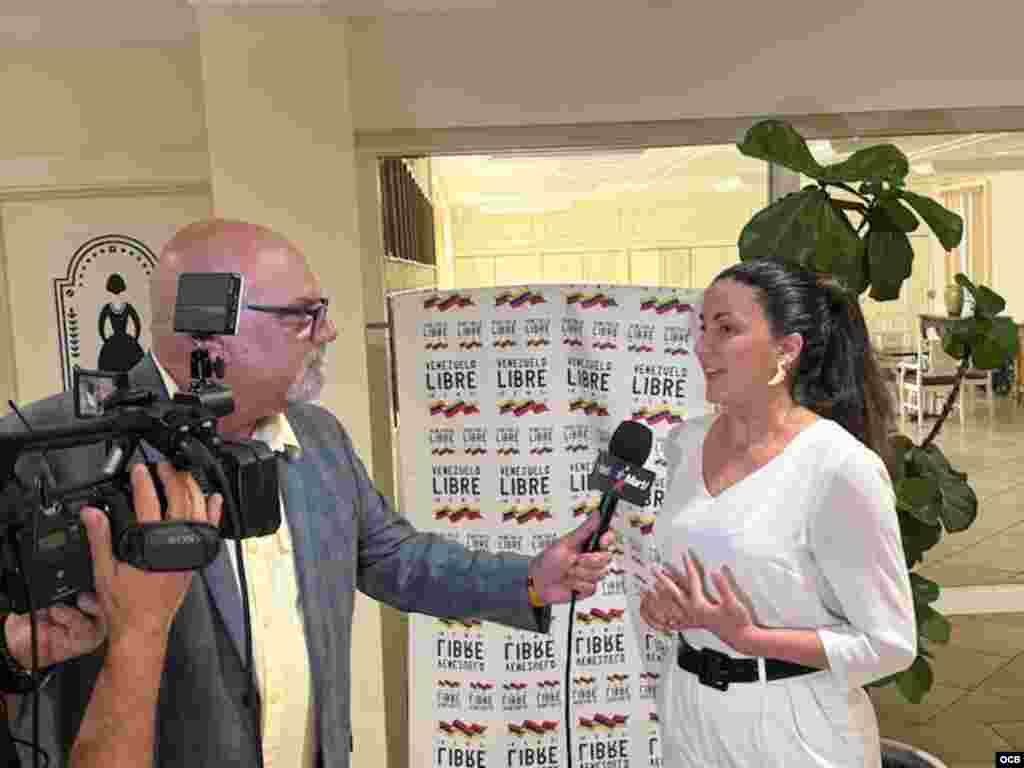  Rosa María Payá en entrevista con Martí Noticias alertó sobre el peligro que representa el régimen comunista a nivel regional. 