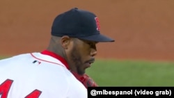 Aroldis Chapman. (Captura de video/@mlbespanol)